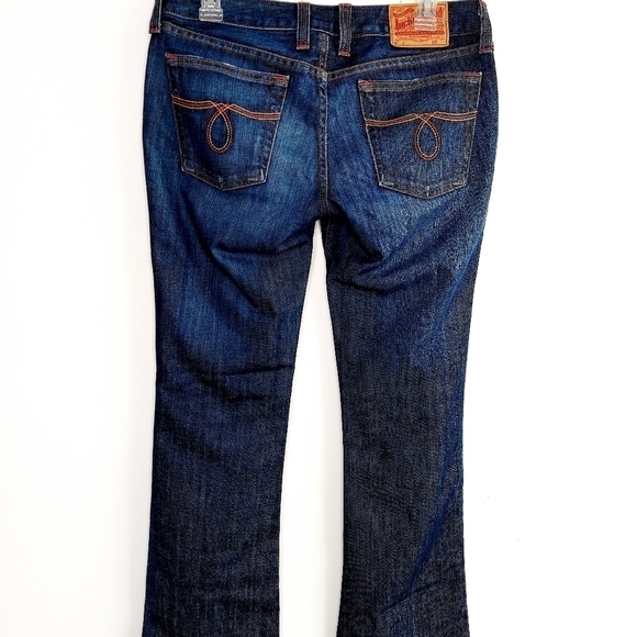 Lucky Brand Womens Jeans Size 6 Lola Boot Medium Wash Stretch Denim Made in USA - Picture 3 of 12